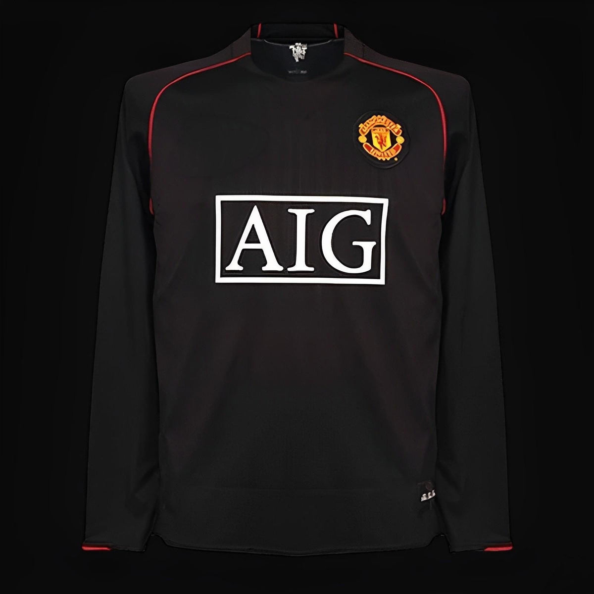 Maillot Manchester United maillot Rétro - 2007 extérieur Manches Longues