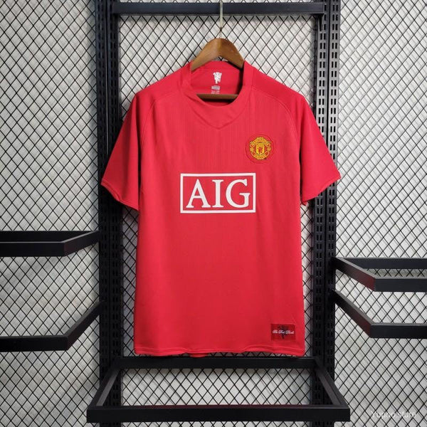 Maillot Manchester United maillot Rétro - 2007 Domicile