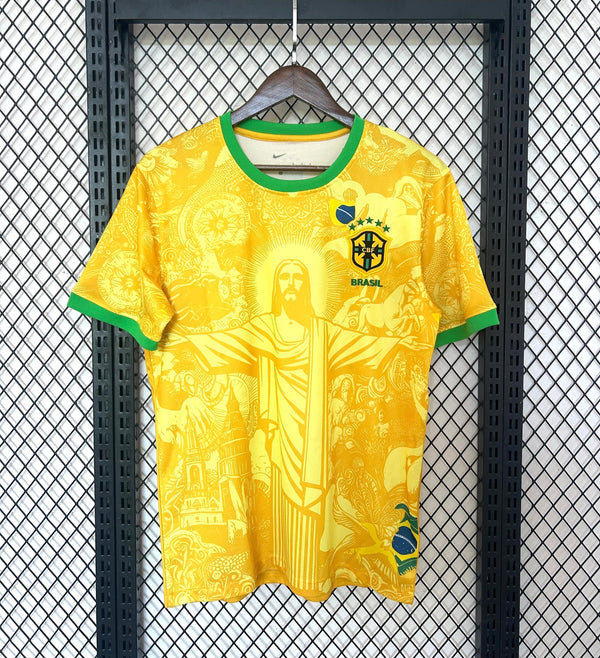 Maillot Brésil Jaune C - 24/25 Spécial