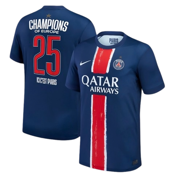 Maillot 24/25 PSG Champions (FLOQUÉ)