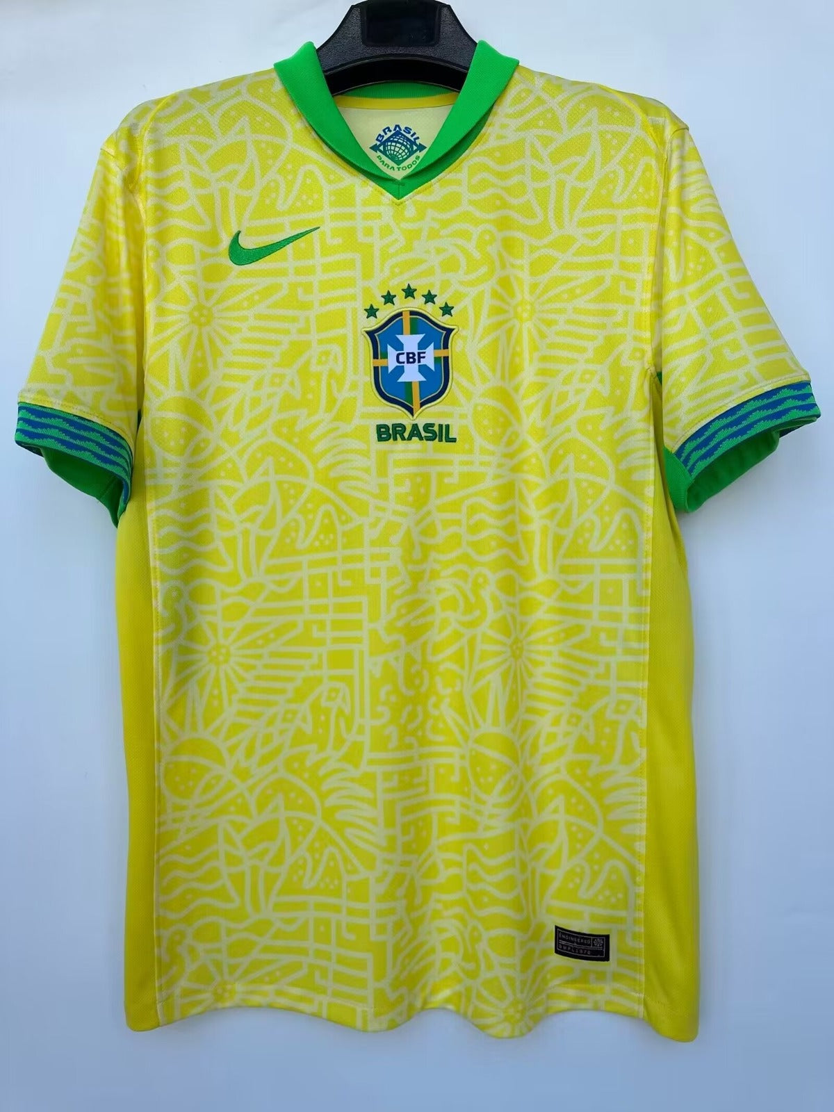 Maillot Brésil Jaune D - 24/25 Spécial