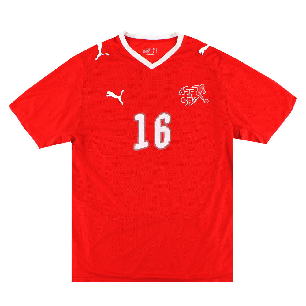 Maillot Suisse - 2008-10 Domicile