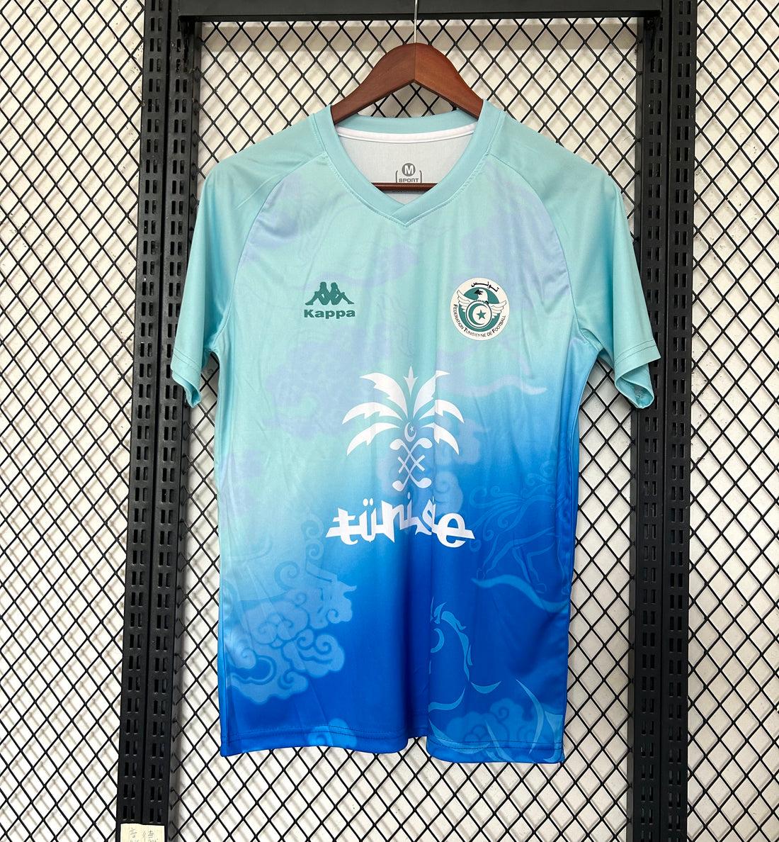 Maillot Tunisie Bleu - 25/26 Spécial