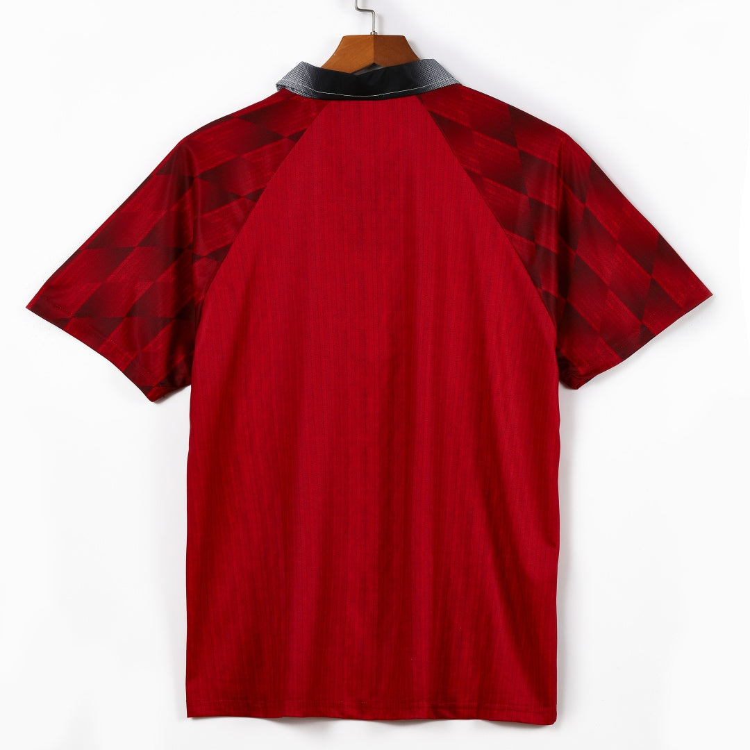 Maillot Manchester - 1996-1997 Domicile Retro