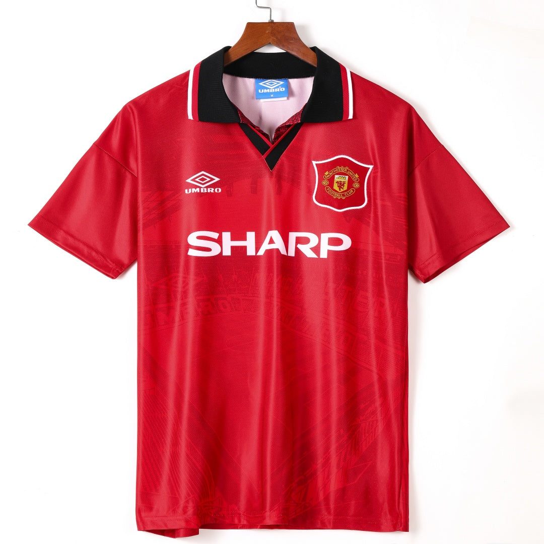 Maillot Manchester - 1994-1996 Domicile Retro