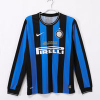 Maillot Inter Milan - 2009-2010 Domicile Retro Manches Longues