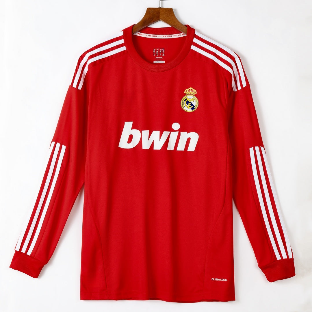 Maillot Real Madrid - 2011-2012 Third Retro Manches Longues