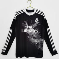 Maillot 20015 Maillot Real Madrid - 2014 Third Retro Manches Longues