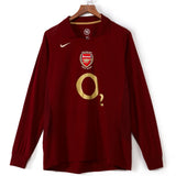 Maillot Arsenal - 2005-2006 Domicile Retro Manches Longues