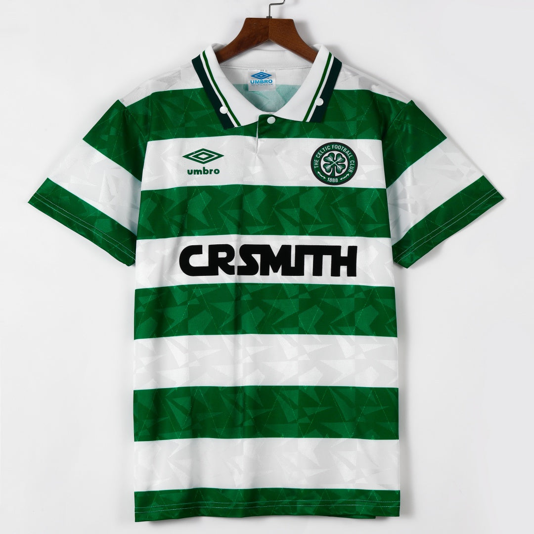 Maillot Celtic - 1989-1991 Domicile Retro