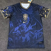 Maillot Brésil black blue - 25/26 Spécial