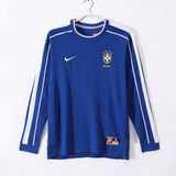Maillot Brésil Rétro - 1998 Extérieur Manches Longues