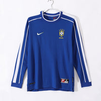 Maillot Brésil Rétro - 1998 Extérieur Manches Longues