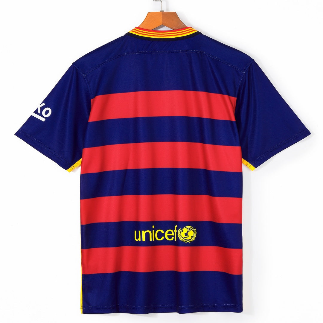 Maillot Barcelone Rétro - 2015-2016 Domicile