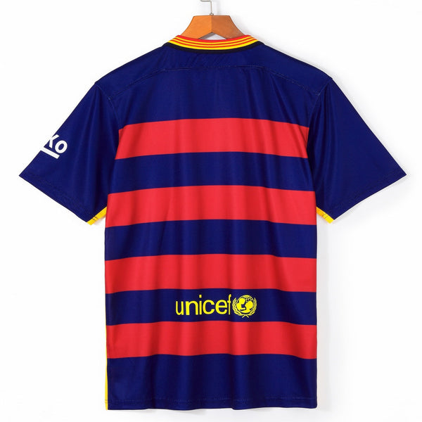 Maillot Barcelone Rétro - 2015-2016 Domicile
