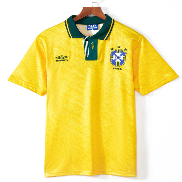 Maillot Brésil Rétro - 1993-1994 Domicile