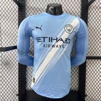 Maillot Manchester City - 25/26 Domicile Player Manches Longues