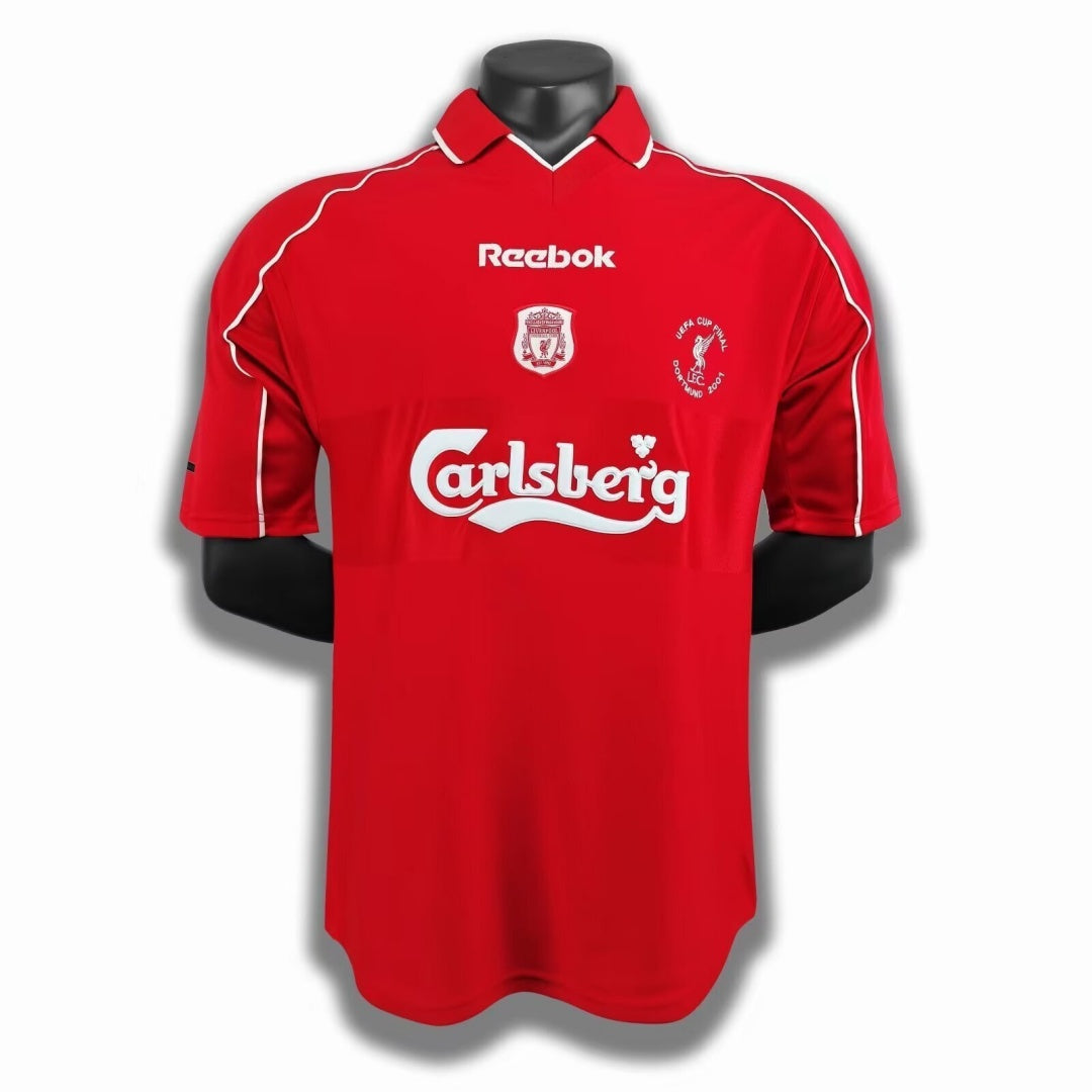 Maillot Liverpool - 2000-2001 Domicile Retro