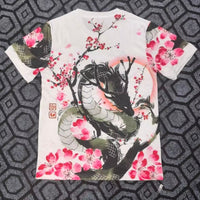 Maillot japon rose dragon - 25/26 Spécial Anime
