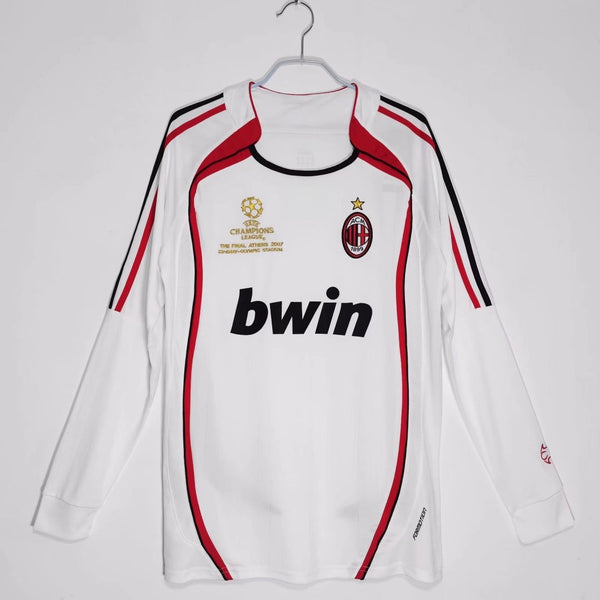 Maillot AC Milan Rétro - 2006 Extérieur Manches Longues