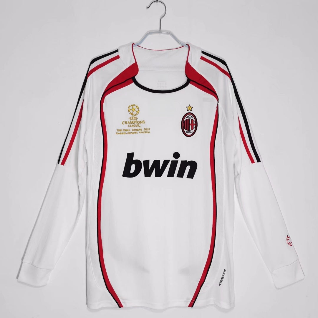 Maillot AC Milan Rétro - 2006 Extérieur Manches Longues