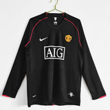 Maillot Manchester United maillot Rétro - 2007 extérieur Manches Longues