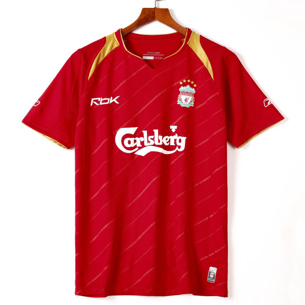 Maillot Liverpool - 2005-2006 Domicile Retro
