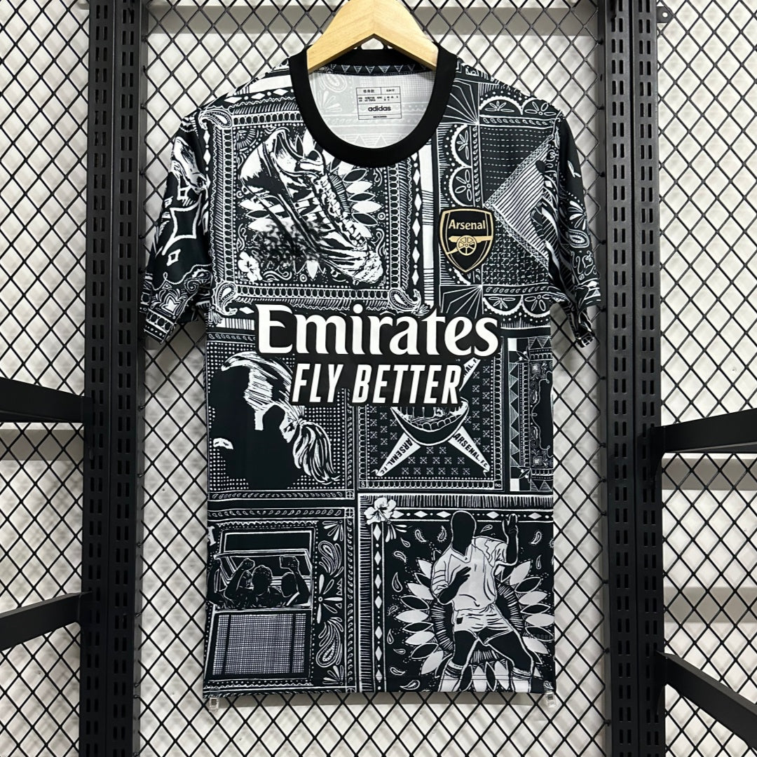 Maillot Arsenal balck A - 24/25 Spécial