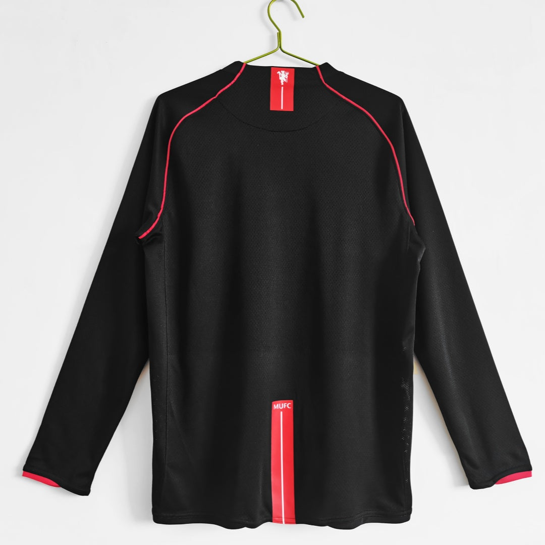 Maillot Manchester United maillot Rétro - 2007 extérieur Manches Longues