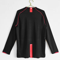 Maillot Manchester United maillot Rétro - 2007 extérieur Manches Longues