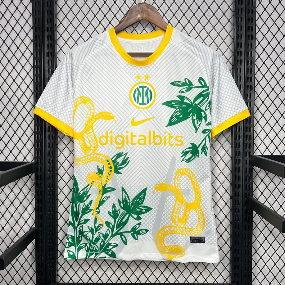 Maillot Inter Milan Blanc Serpent - 24/25 Spécial