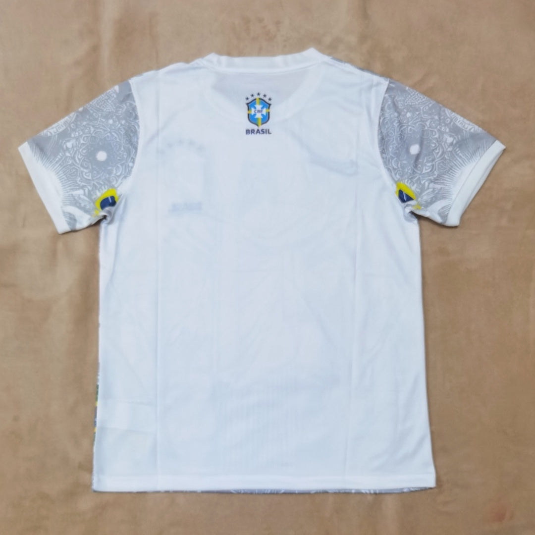 Maillot Brésil white - 25/26 Spécial
