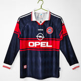 Maillot Bayern Munich - 1997-1999 Domicile Retro Manches Longues