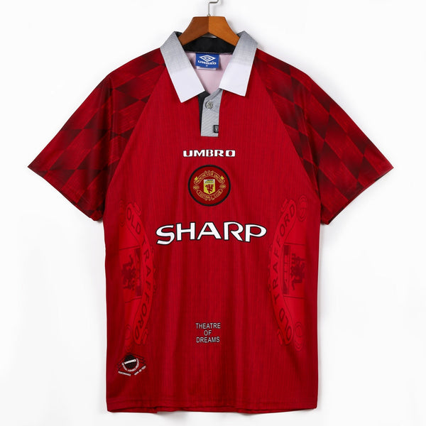 Maillot Manchester - 1996-1997 Domicile Retro