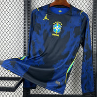 Maillot Brésil - 2026 Extérieur Manches Longues
