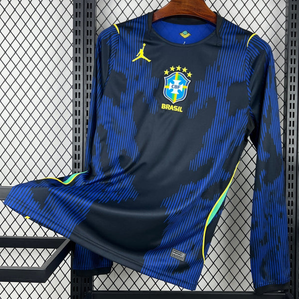 Maillot Brésil - 2026 Extérieur Manches Longues