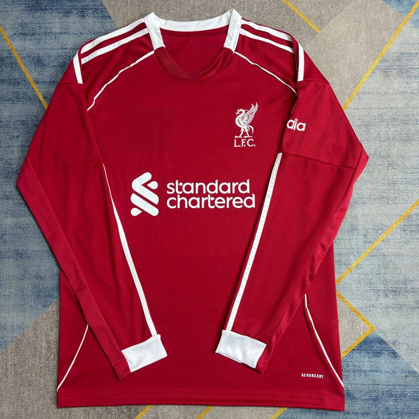Maillot Liverpool - 25/26 Domicile Manches Longues