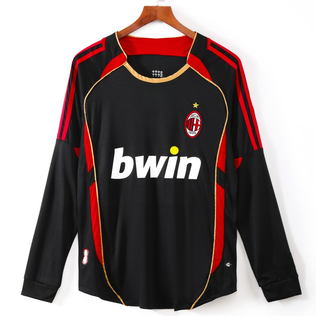 Maillot AC Milan - 2006-2007 Third Retro Manches Longues