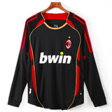 Maillot AC Milan - 2006-2007 Third Retro Manches Longues