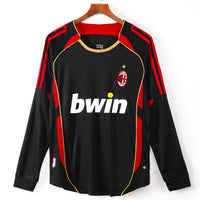 Maillot AC Milan - 2006-2007 Third Retro Manches Longues