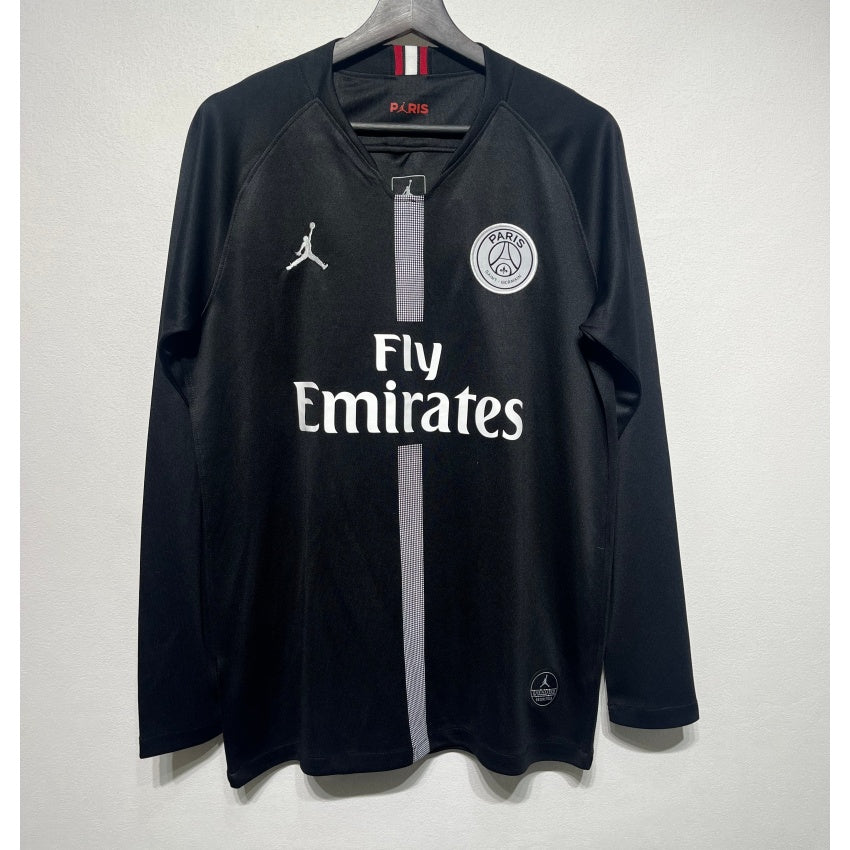 Maillot PSG - 2018-2019 Domicile Retro Manches Longues