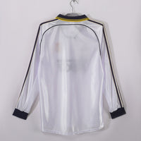Maillot Real Madrid - 1998-2000 Domicile Retro Manches Longues