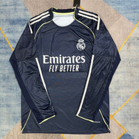 Maillot Real Madrid - 25/26 Extérieur Manches Longues