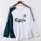 Maillot Liverpool - 2006-2007 Extérieur Retro Manches Longues