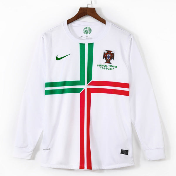 Maillot Portugal maillot - 2011-2012 Extérieur Retro Manches Longues