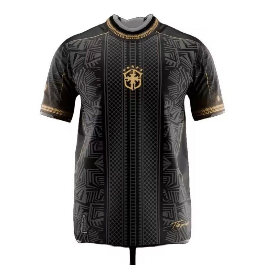 Maillot Brésil black - 25/26 Spécial