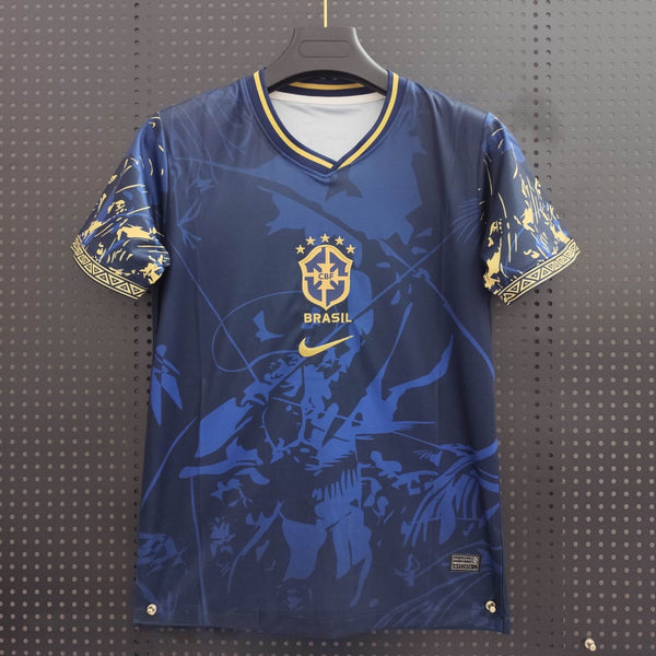Maillot Brésil black blue - 25/26 Spécial