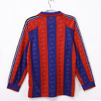 Maillot Barcelone Rétro - 1995-1997 Domicile Manches Longues