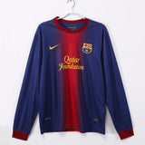 Maillot Barcelone Rétro - 2012-2013 Domicile Manches Longues