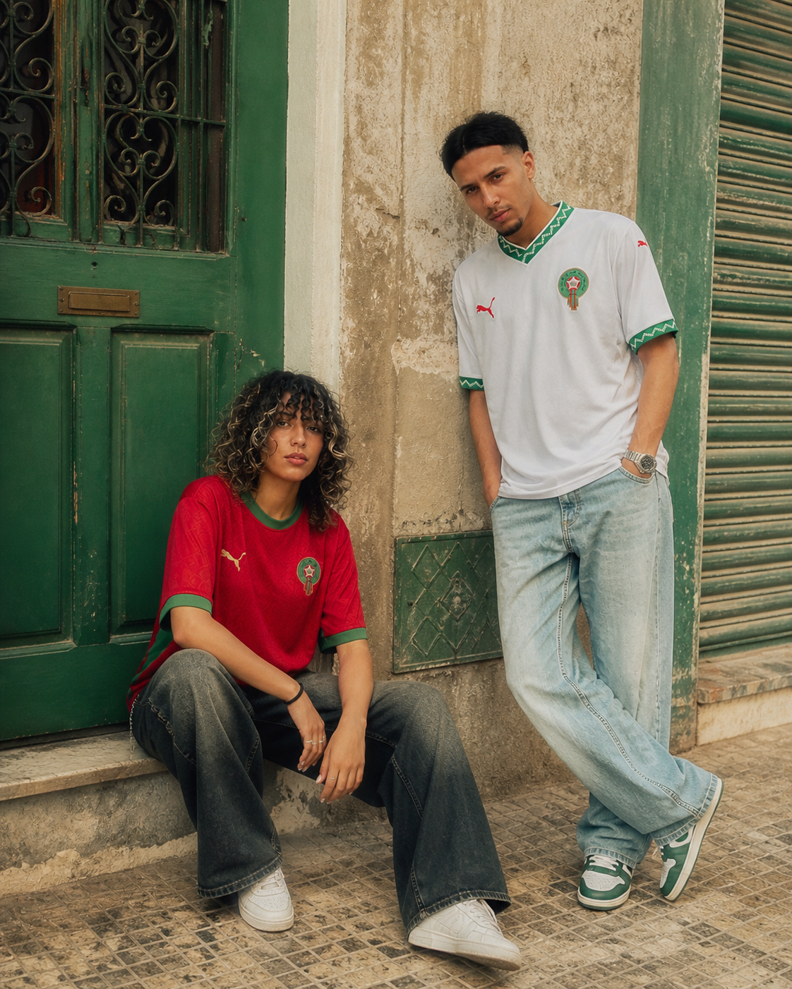 maillot vintage — le geste